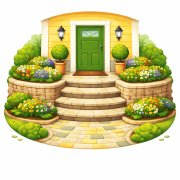 Entrances, Steps, Landing